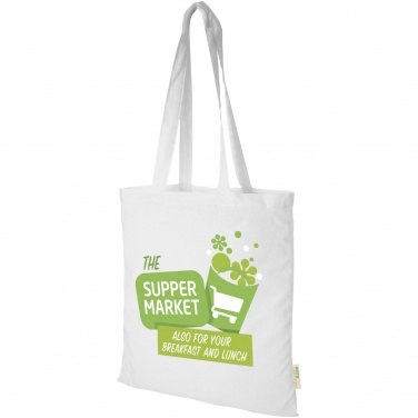 Logotrade business gifts photo of: Orissa 140 g/m² organic cotton tote bag 7L
